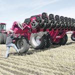 A Horsch Maestro 31 foot planter rolls into a field. Lack of proper maintenance, adjustment and calibration are more often the root of problems than complex agronomic or computer issues. | William DeKay photo