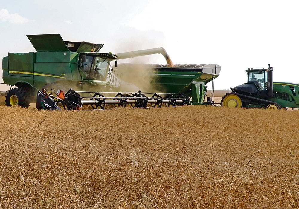 The senior vice-president of the Royal Bank says Canada should commit to producing 25 percent more food in this decade with fewer emissions.  |  File photo