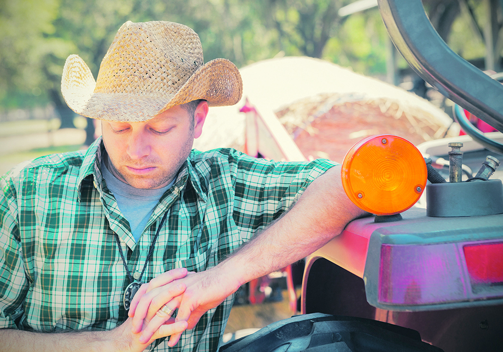 "If we are mentally healthy, we're going to be a lot safer on the farm. That's where it critically comes into play," said  Jody Wacowich, director of AgSafe Alberta. | Getty Images