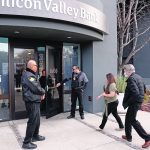 A customer is escorted into the Silicon Valley Bank headquarters in Santa Clara, California, last week. The bank failed because of the same kind of threat faced by most farmers — duration risk. | Reuters/Brittany Hosea-Small photo