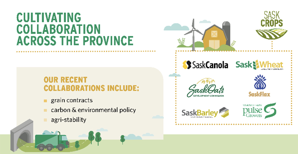 Growers have sent a clear message that they do not want commodity groups duplicating efforts or working at cross purposes with one another on policy issues involving the whole farm. | Screencap via Twitter/@SaskCrops