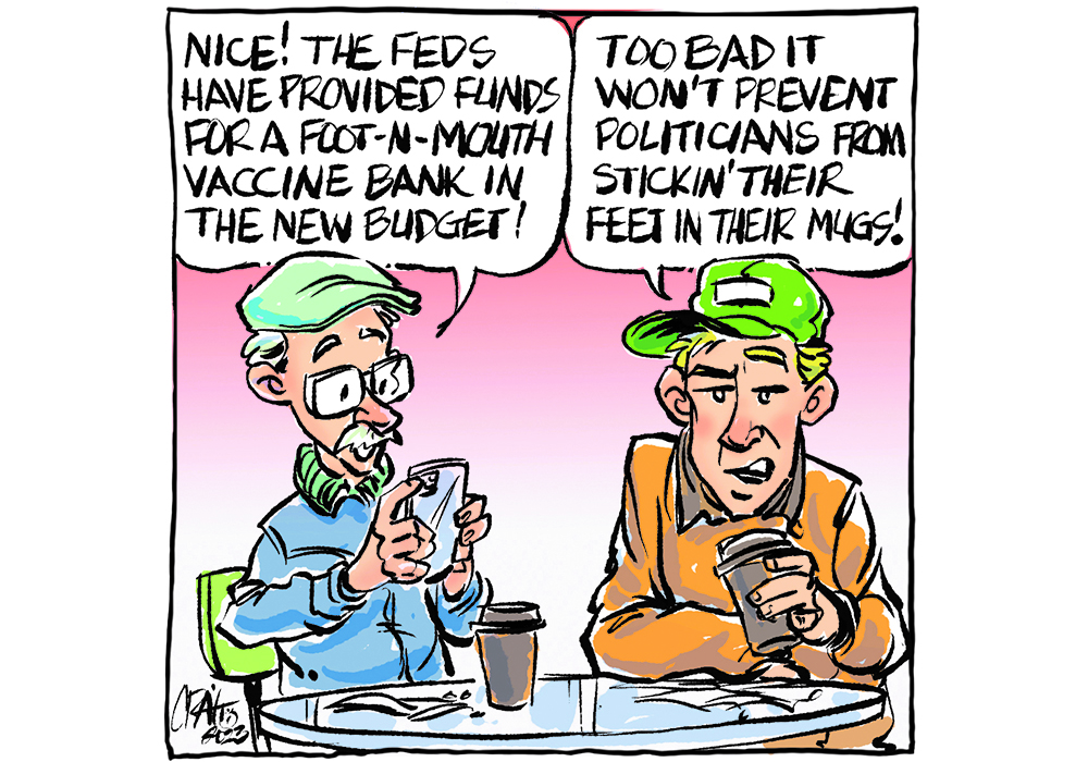 Putting money where foot-and-mouth could be