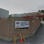 A Google Maps "street view" of Olymel's Vallee Jonction, Quebec, pork plant.