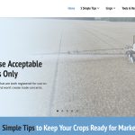 Screencap of the Keep It Clean website.
