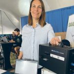 Tiffany Wood, a Scottish physicist, is chief executive officer of Dyneval, a company with new semen analyzing technology. | John Greig photo