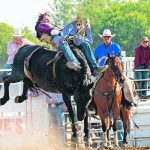 Brayden Steffler of Alberta was the first one out of the chute on Day 1. | Sandy Black photo
