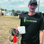 Katlin Lang is co-founder of FarmSimple Solutions, which provides a water trough sensor for remote watering systems. | John Greig photo