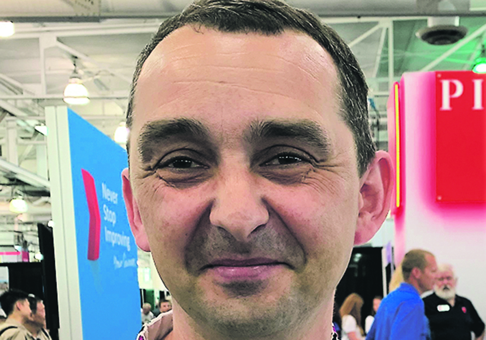 Ukrainian hog farmer Yaroslav Bondar.