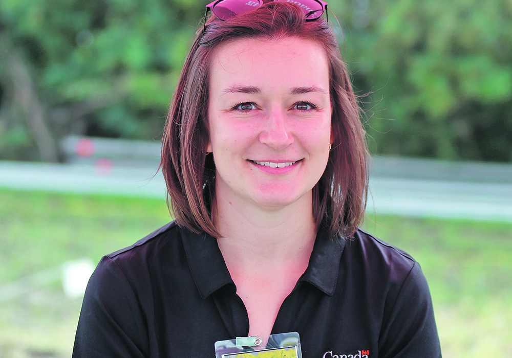 Caroline Brown, a PhD candidate at the University of Manitoba.