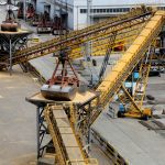 Cranes unload soybeans imported from Brazil at a port in Lianyungang, China. While Chinese imports have fallen in the last year, soybean imports reached 9.7 million tonnes in July, a 15 percent increase over the previous July. | Reuters photo