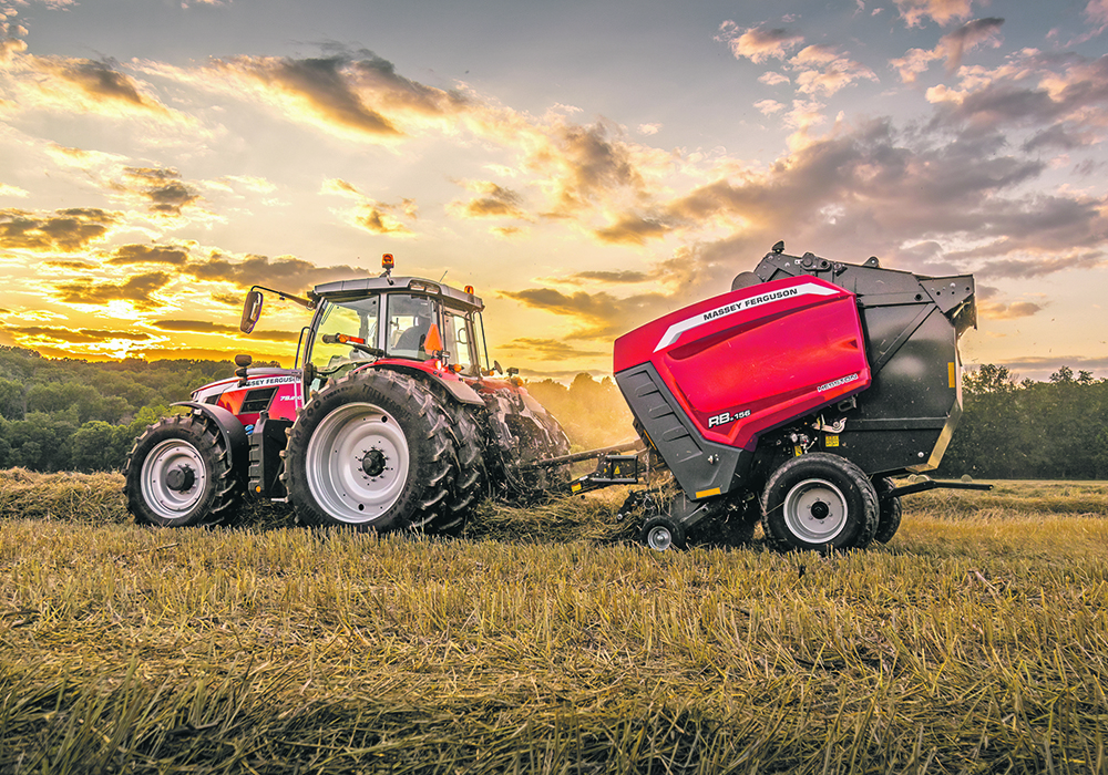 AGCO will debut the new Massey Ferguson 1 Series round balers at the U.S. Farm Progress show in Illinois this fall.  |   AGCO photo