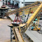 Cranes unload soybeans imported from Brazil at a port in Lianyungang, China. While Chinese imports have fallen in the last year, soybean imports reached 9.7 million tonnes in July, a 15 percent increase over the previous July. | Reuters photo