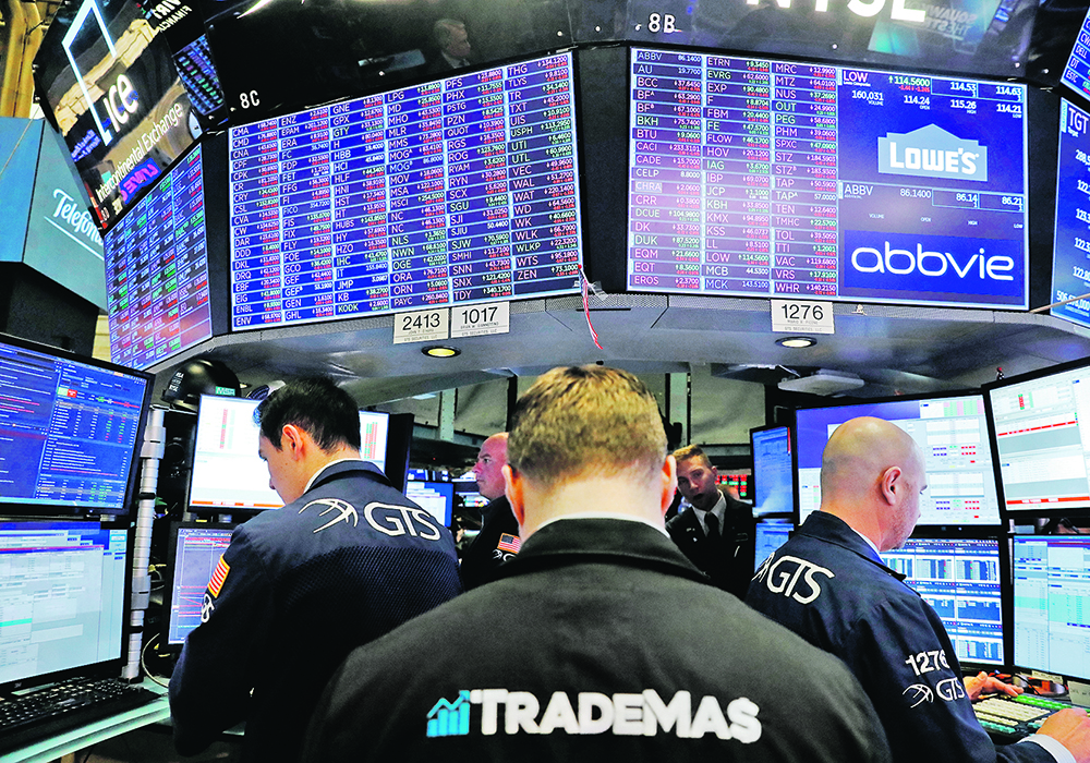 The markets have shown an inverted yield curve for more than 15 months, which in the past has proven to be a reliable indicator of a recession.  |  Reuters/ Lucas Jackson photo