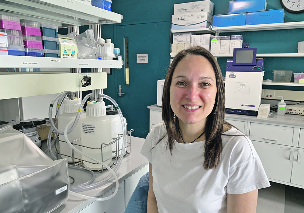 Maria Pieters, director of the Swine Disease Eradication Center, says with African swine fever knocking at North America’s doors and wild pigs infiltrating major production regions, the disease threats facing the hog industry are growing rather than declining.  |  Ed White photo