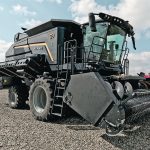 The first Colombo Avanti self-propelled specialty bean combine has been sold to a Manitoba grower. Engineers from the manufacturer have been evaluating its performance under Canadian crop conditions. | Scott Garvey photo