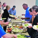 Rather than offering sit-down, served meals, many fall suppers are now self-serve buffets. | Sarah Galvin photo