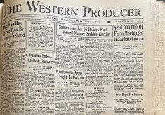 Politics was the name of the game in the Oct. 3, 1935 issue. | Bruce Dyck photo