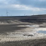 Portions of the Oldman Dam reservoir are completely dry following a tough year for the waterbody. | Barb Glen photo