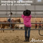 Agricultural societies own or operate more than 900 facilities across Alberta, including community halls, ice rinks, grandstands and riding arenas, said agriculture minister RJ Sigurdson. | Screencap via twitter.com/@AlbertaAg