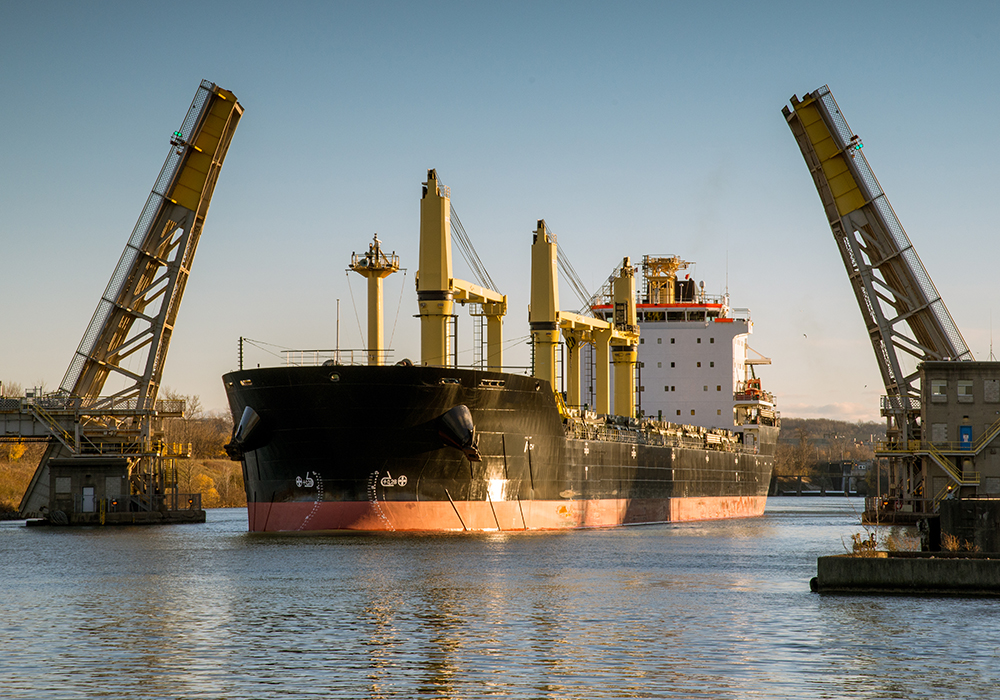 Approximately 360 lock workers are currently striking along the Welland Canal that bypasses Niagara Falls. | Getty Images