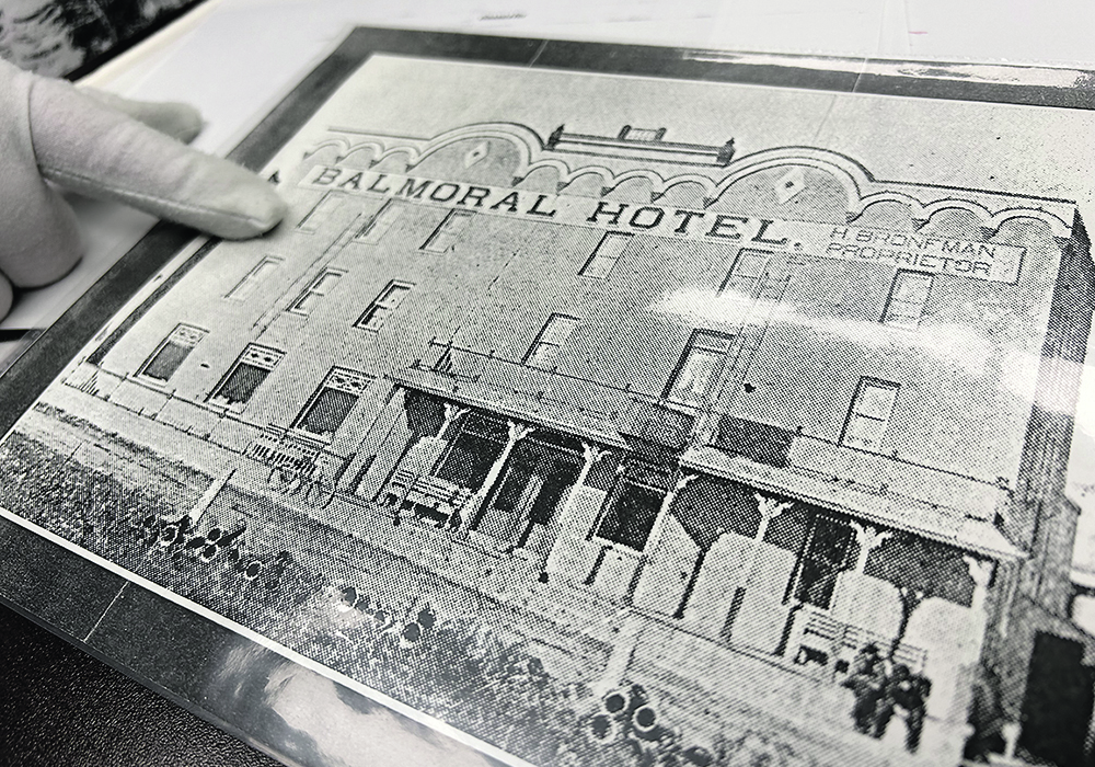 Harry Bronfman operated the Balmoral Hotel in Yorkton, Sask., for many years. It was considered the finest hotel west of Winnipeg by some, and was home to the longest bar in the west.  |  Ed White photo