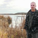 Author Trevor Herriot at Cherry Lake located south of Indian Head, Sask., in the Aspen Parkland ecoregion. | Christalee froese photo