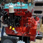 This AGCO Power engine has been converted to run on hydrogen. | John Greig photo