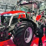 Massey Ferguson’s new 9S series of high horsepower tractors was launched at the Agritechnica machinery show in Hannover, Germany. | John Greig photo