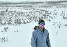 Josh Dillabough, a natural area manager with the Nature Conservancy of Canada in Manitoba, says the Jackson Pipestone Prairie and Wetlands is one of a shrinking number of native pastures that still look the way most of Western Canada did before settlement.  |  Ed White photo