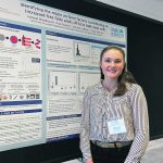 Hannah Woodhouse recently won the top student poster award at the International Dairy Federation’s meeting in Chicago. Her work looks at free fatty acids in milk. | John Greig photo