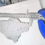 Hail is distinct from other forms of frozen precipitation, as it occurs during severe thunderstorms. This is the largest hail stone ever found in Canada. | Western University photo