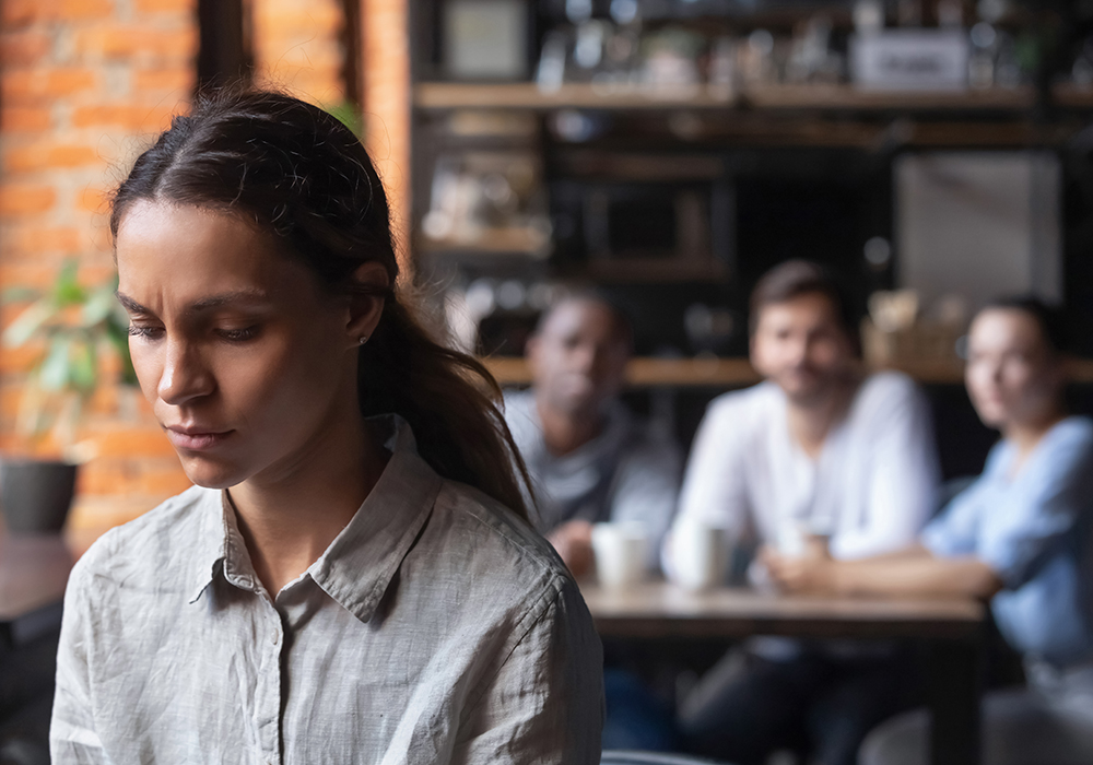 Your girlfriend is not alone. Most of those who have been targeted by community gossip feel the hurt and pain. | Getty Images