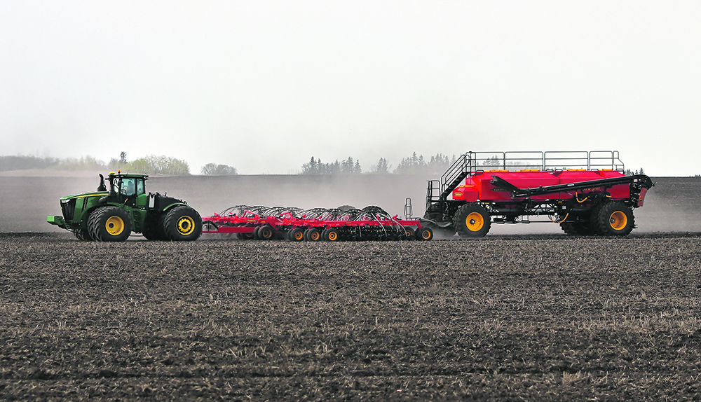 Farm cash receipts for Canadian farmers over the first three quarters of the year are up 7.9 percent from the same period in 2022. However, J.P. Gervais of Farm Credit Canada said Statistics Canada’s numbers should be interpreted carefully because they don’t include inflation, high interest rates and rising labour costs.  |  File photo