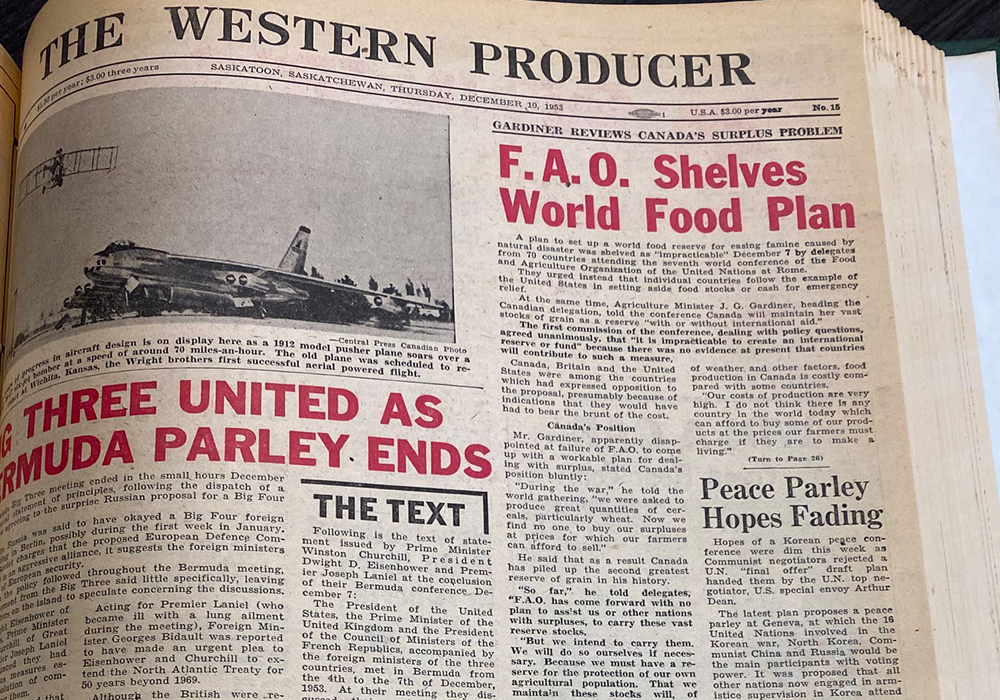 Covering agricultural politics today is a much tamer affair than it once was. | Bruce Dyck photo