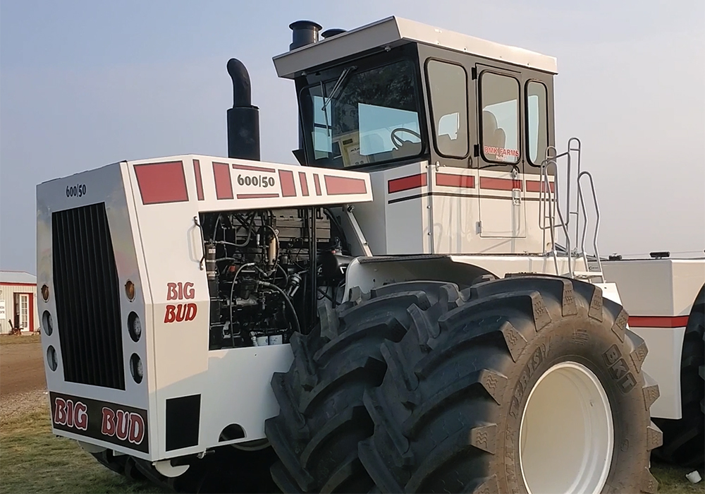 The Big Bud tractor is still a hit at farm shows many decades after it was first released. And with some models capable of over 1,000 horsepower it's no surprise why. | Screencap via Scott Garvey