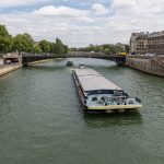 The Seine is a major route for bringing crop to the northern port of Rouen, France’s biggest grain export terminal, and barge traffic on the river is particularly busy in July when harvest is in full swing. | Getty Images