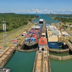 The Panama Canal Authority has reduced the amount and weight of vessels passing through based on current and projected water levels in Gatun Lake, the rainfall-fed principal reservoir that floats ships through the canal’s lock system, Maersk, one of the world’s largest container shipping companies, said. | Screencap via pancanal.com