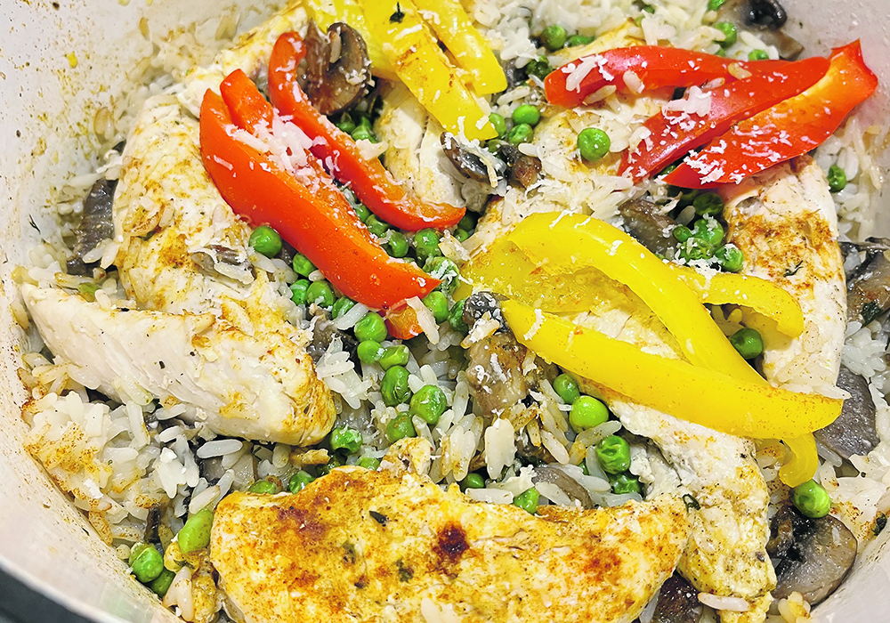 This spicy one dish meal is a tasty way to warm up.  |  Jodie Mirosovsky photo