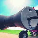 The cone piece that cost $1,300 to ship 450 kilometres was for a swather roller similar to this one. | Freeform Plastics photo