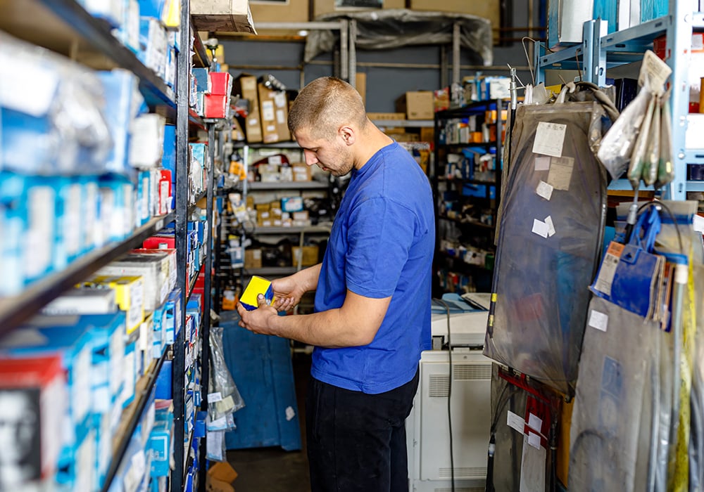 More parts and components are now being stocked on site because a lack of products caused major disruptions during the pandemic. | Getty Images
