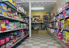 Grocery sales are down in Canada as consumers emphasize essentials in their shopping.  |  File photo