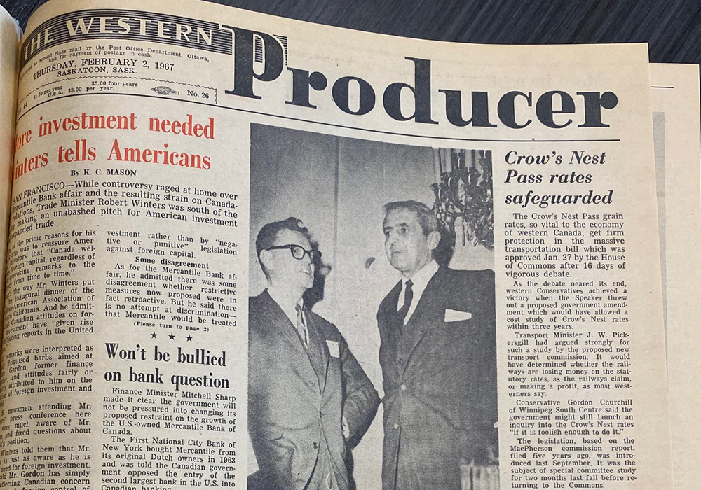 Back in the winter of 1967, delegates to both the Dairy Farmers of Canada and Canadian Federation of Agriculture annual meetings had vented their frustration with federal agriculture minister J.J. Greene for saying no further aid would be available to the dairy industry. | Bruce Dyck photo