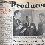 One thing I’ve noticed while reading through old copies of The Western Producer is that the paper didn’t do a lot of practical, production-oriented on-farm stories back in the day. | Bruce Dyck photo