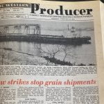 The Feb. 27, 1975, issue had a couple of examples of how some things never change. One was the coverage of a federal civil service strike that involved west coast and Lakehead grain workers, among other employees. | Bruce Dyck photo