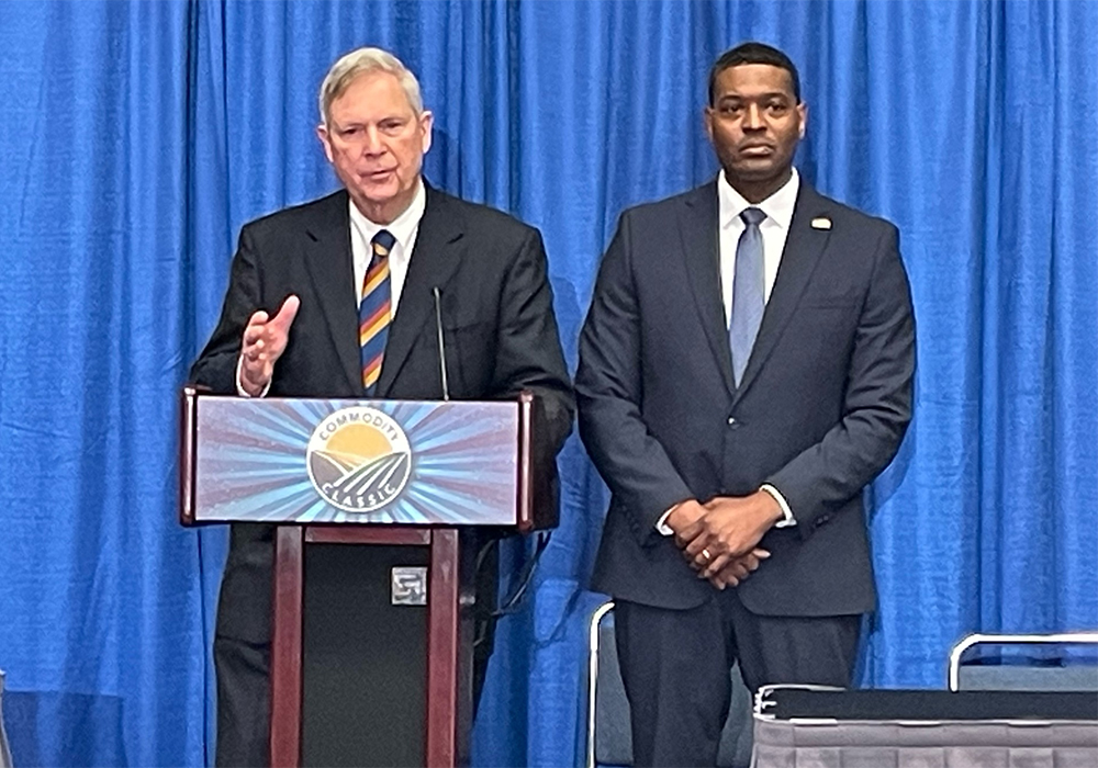 American corn growers expected an announcement on the sustainable aviation fuel tax credit at last week's 2024 Commodity Classic convention, the annual gathering of U.S. corn, soybean, wheat and sorghum growers. But that didn't happen. U.S. secretary of agriculture Tom Vilsack told growers the government needs more time to sort things out. | Sean Pratt photo