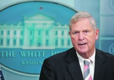 U.S. agriculture secretary Tom Vilsack recently said that while economies of scale are needed to cope with the thin margins in farming, he thinks the situation has become too lopsided.  |  Reuters/ Leah Millis photo