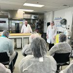 The class learns about commercial baking. | Ed White photo