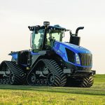 New Holland’s 2025 T9 SmartTrax with PLM Intelligence tractors will have faster road speeds and more horsepower. | New Holland photo
