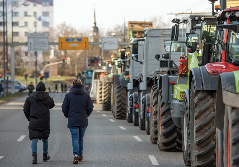 The EU has already watered down some environmental policies in response to the sometimes violent protests, but with farmers still taking to the streets in Belgium and France, Brussels is under pressure to do more. | Screencap via voiceofeurope.com