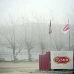 Tyson Foods’ pork division saw sales volumes fall 2.2 percent in the fiscal year that ended Sept. 30, while average prices slid 7.9 percent. | Reuters/ Ross Courtney photo
